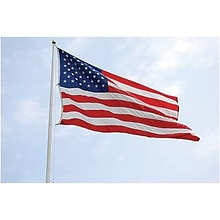 Flagzone Durawavez Nylon Outdoor U.S. Flag with Heading & Grommets, 4 x 6 (FZ-1002091)