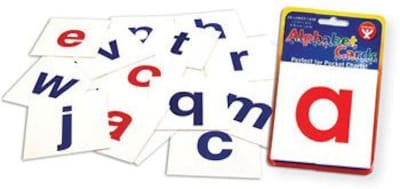 Hygloss Flash Cards, Alphabet Cards A-Z Lower Case Letters