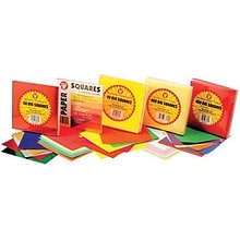 Hygloss Big Squares, Tissue Paper, 5 x 5, Primary Colors, 480 Sheets (HYG88169Q)