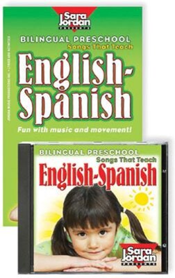Bilingual Preschool English/Spanish Book & CD Set