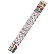 Multiplication Tables Pencils, #2, 144/Box
