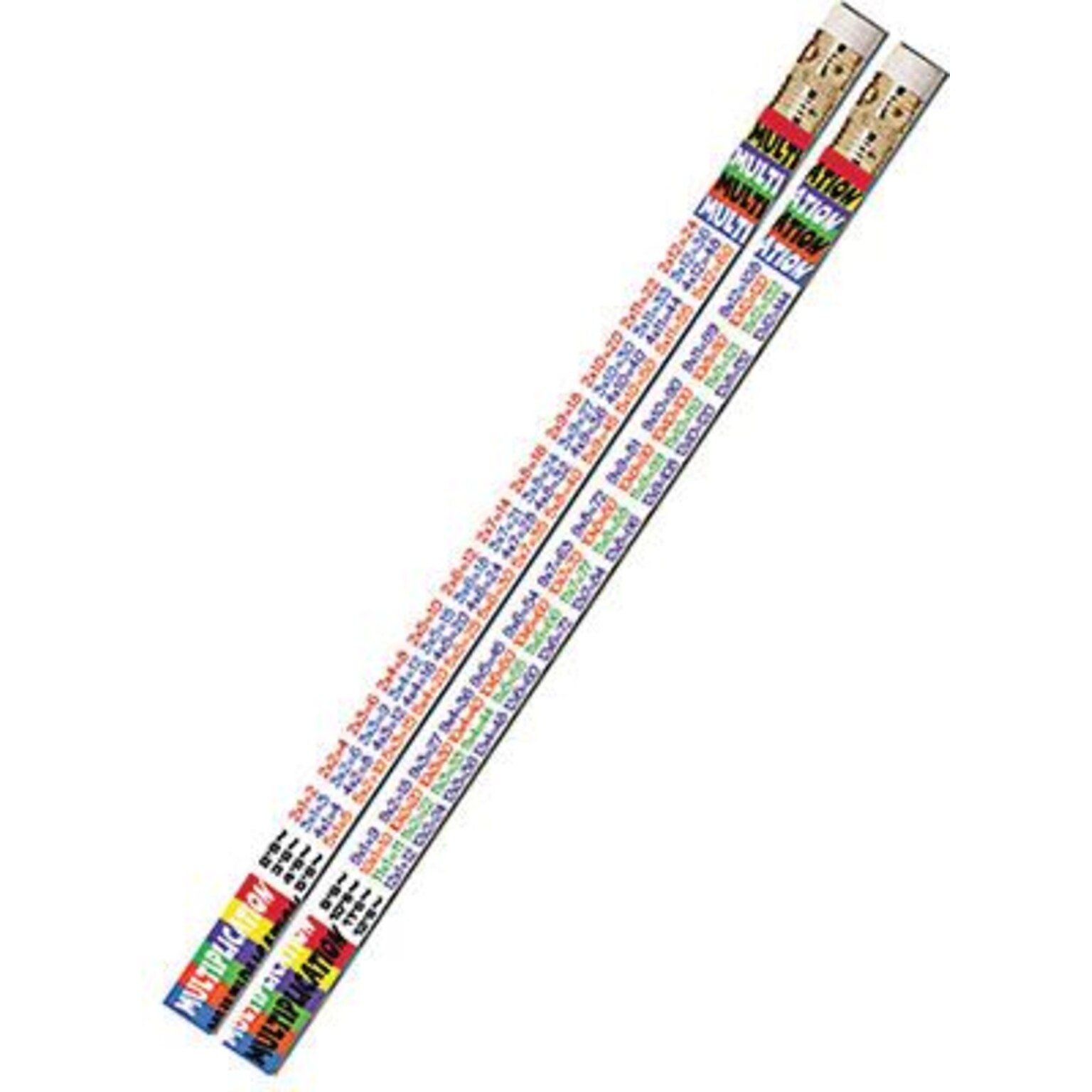 Multiplication Tables Pencils, #2, 144/Box