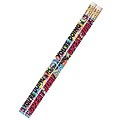 Musgrave You’re Doing A Great Job Motivational Pencils, Pack of 12 (MUS2469D)