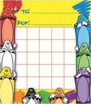 North Star Teacher Resource Motivational Charts, Crayons