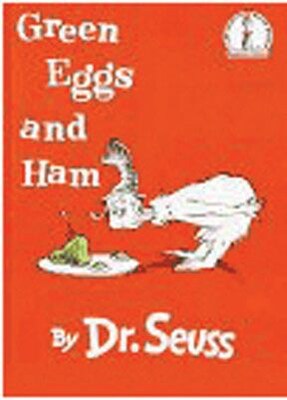 Random House Green Eggs and Ham (Hardcover) Book, 2 EA/BD