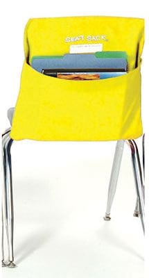 Seat Sack™ Small Seat Sack, 12, Yellow, 2 EA/BD
