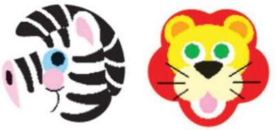 Trend Zoo Animals superShapes Stickers, 800 CT (T-46058)