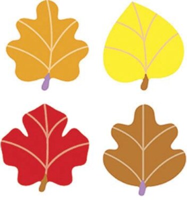 Trend Autumn Leaves superShapes Stickers, 800/Pack (T-46064)