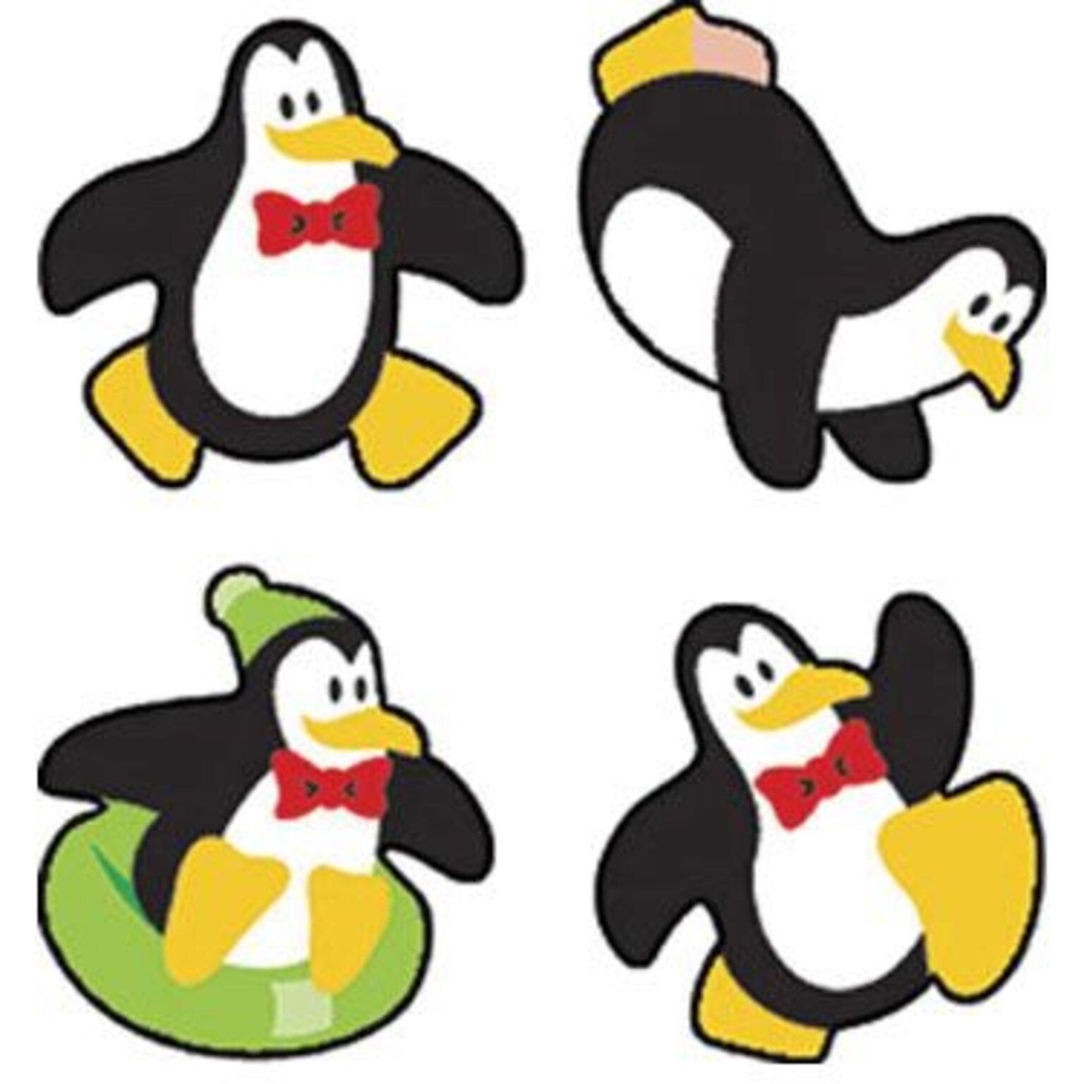 Trend Perky Penguins superShapes Stickers, 800 CT (T-46068)