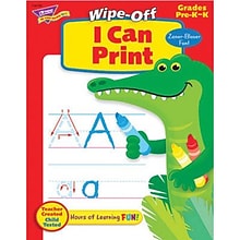 Trend® Wipe-Off® Book, I Can Print (Zaner-Bloser)