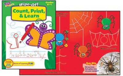 Trend Wipe-Off Book, Count, Print, & Learn