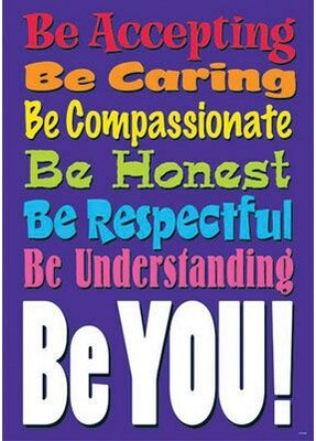 Trend ARGUS Poster, Be Accepting.  Be Caring...