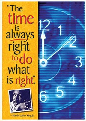 Trend ARGUS Poster, The time is always right...