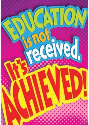 Trend ARGUS Poster, Education is not received…