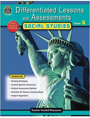Differentiated Lessons & Assessments, Social Studies, Grade 5