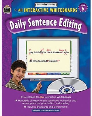 Interactive Learning, Daily Sentence Editing, Grade 6