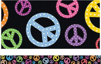 Teacher Created Resources Borders, Peace Signs