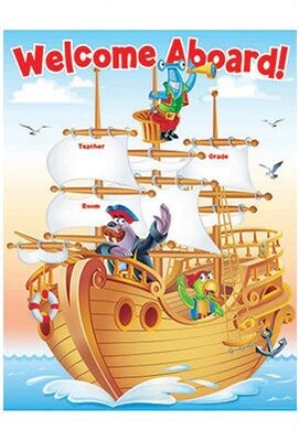 Teachers Friend Charts, Sea Adventure Welcome