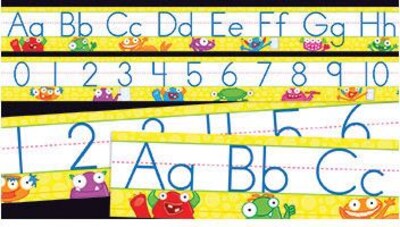 Teachers Friend® Bulletin Board Set, Monsters Alphabet and Numbers 0-30