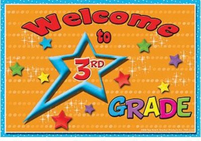 Top Notch Postcards, Welcome to 3rd Grade
