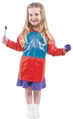 Childrens Factory® Washable Smock, 2 EA/BD