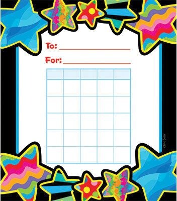Creative Teaching Press™ Incentive Charts, Poppin Patterns® Star Student