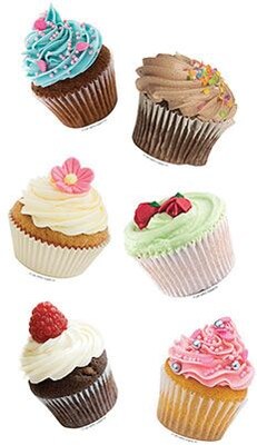 Edupress Bulletin Board Accents, Cupcakes