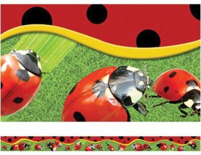 Edupress Borders, Ladybugs Layered