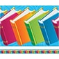 Edupress EP618R 39" x 3" Books Spotlight Books Border, Multicolor