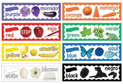 Colors Mini Bulletin Board Set