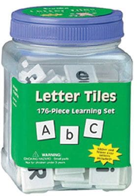 Eureka Letter Tiles Learning Set, 176/Set, 2 Pack/Bundle (EU-867410)