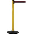 SafetyMaster 450 Yellow Retractable Belt Barrier with 8.5 Black/Red Belt