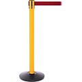 SafetyPro 250 Yellow Retractable Belt Barrier with 11 Red Belt