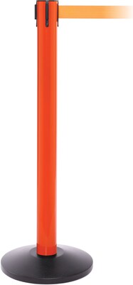 SafetyPro 300 Orange Retractable Belt Barrier with 16 Orange Belt