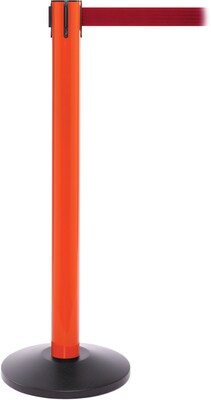 SafetyPro 300 Orange Retractable Belt Barrier with 16 Red Belt