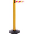 SafetyPro 300 Yellow Retractable Belt Barrier with 16 Yellow/Magenta Belt