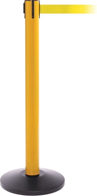 SafetyPro 300 Yellow Retractable Belt Barrier with 16 Yellow Belt