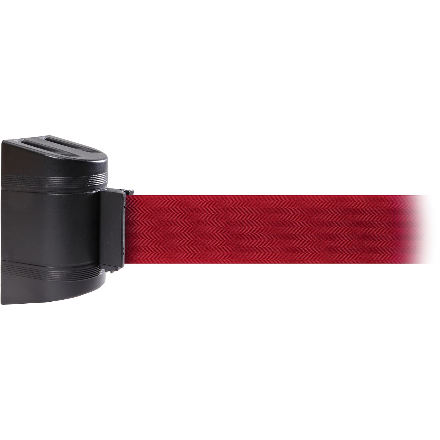 WallPro 300 Black Wall Mount Belt Barrier with 13 Red Belt