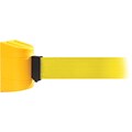 WallPro 300 Yellow Wall Mount Belt Barrier with 13 Yellow Belt