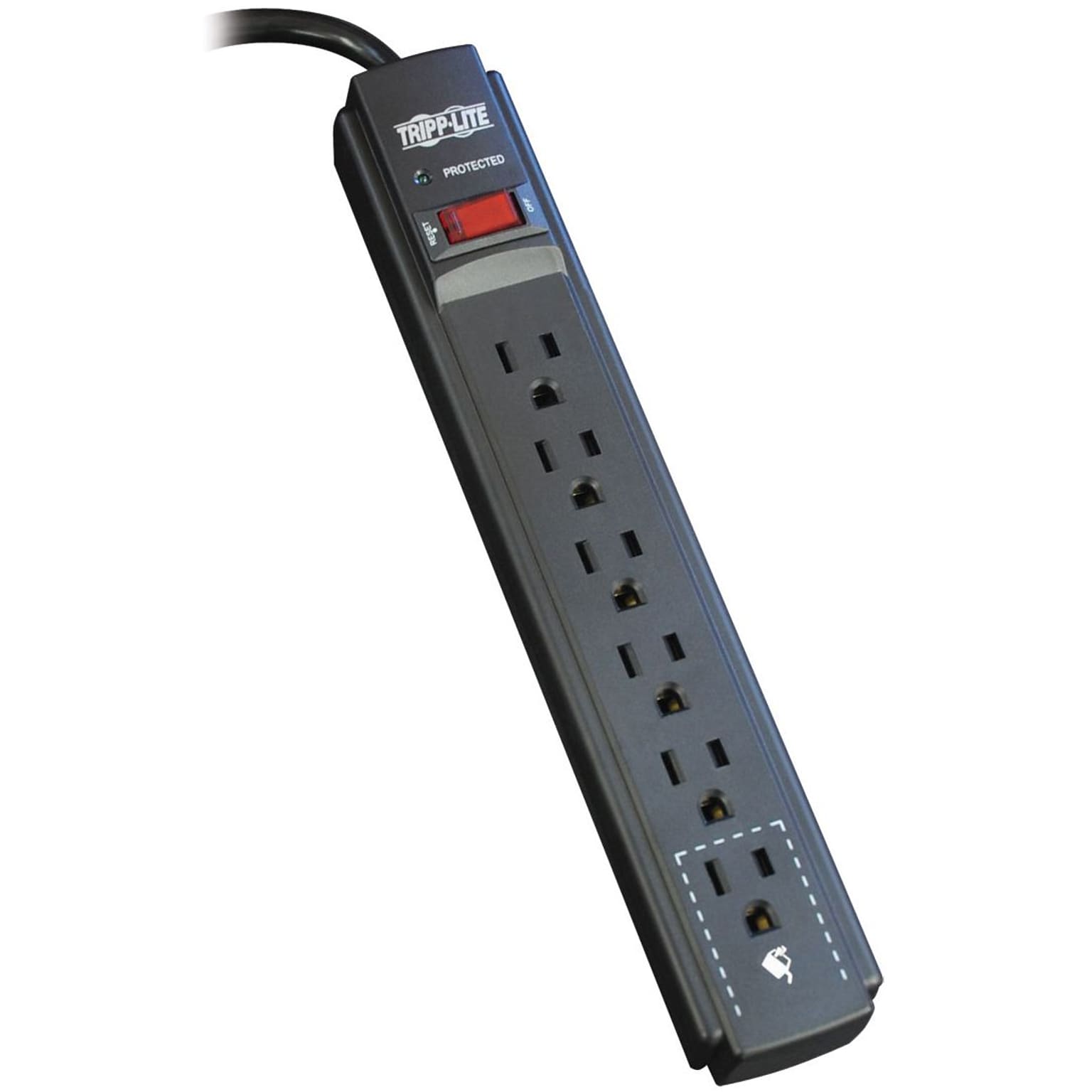 Tripp Lite Protect it!® 6-Outlet 790 Joule Surge Suppressor With 6 Cord