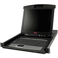 APC® AP5808 Rack LCD Console With Integrated Analog KVM Switch