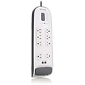 Belkin® BV112230-06 8-Outlets 3000 Joule Surge Protector With 6 Cord; Telephone Protection