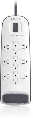 Belkin 8 Outlet Home/Office, 8 Cord, 4000 Joules (BV112230-08)