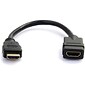 StarTech HDMIEXTAA6IN High Speed HDMI Port Saver Cable, 6"(L)