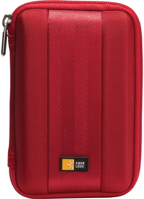 Case Logic® QHDC-101RED Portable Hard Drive Case