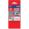 Brother P-touch TZe-S961 Laminated Extra Strength Label Maker Tape, 1-1/2 x 26-2/10, Black on Matt