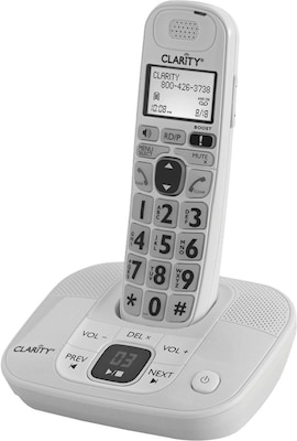 Clarity® 53712 Amplified Cordless Phone System With Digital Answering System