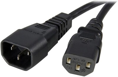 Startech SJT Computer Power Extension Cord; 14 AWG; 10 ft (L)