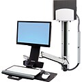 Ergotron® StyleView® 45-271-026 Sit Stand Combo Arm For Keyboard/Mouse/Scanner Up to 29 lbs.