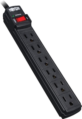 Tripp Lite Protect it!® 6-Outlet 360 Joule Surge Suppressor With 6' Cord